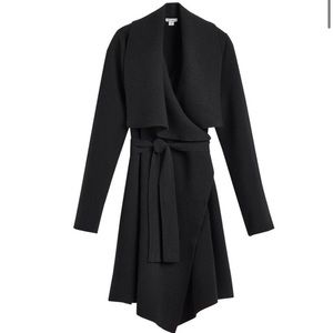Cuyana Wool Cashmere Short Wrap Coat - XS/S